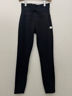 Vuori Daily Leggings High Rise Drawstring Black Size XS